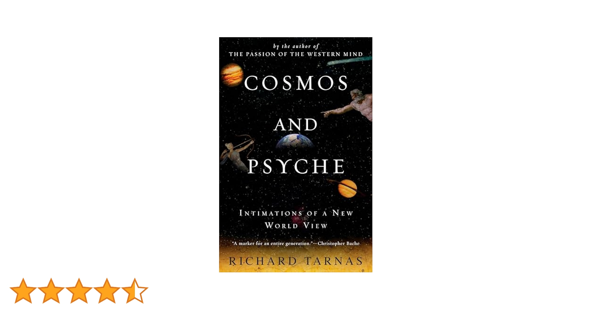 COSMOS AND PSYCHE(ハードカバー) Cosmos and Psyche: Intimations of a New World View : Tarnas